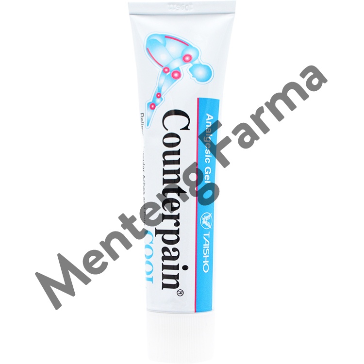 Counterpain Cool 60 gr - Gel Analagesik Pereda Nyeri Otot Keseleo Memar dan Punggung