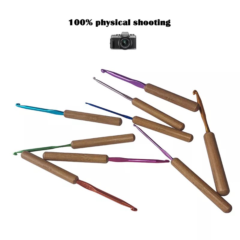 AnekaBenang - Hakpen Kayu Bulat Multicolors
