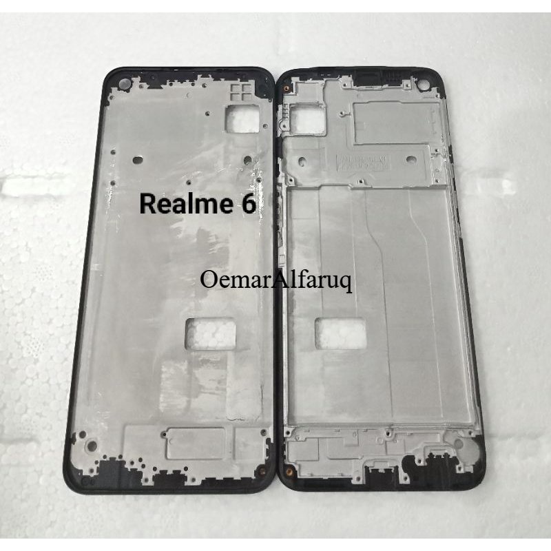 Frame lcd Tulang Tatakan Lcd Realme 6 Tulang handphone