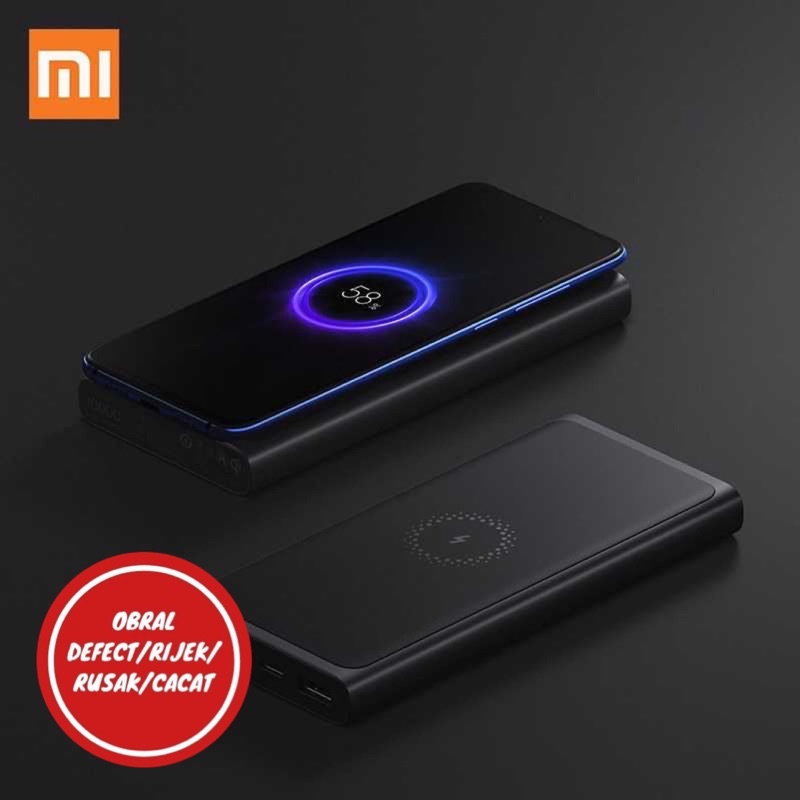 [OBRAL RIJEK] Wireless Charging Power Bank USB Type C 10000mAh - WPB15ZM