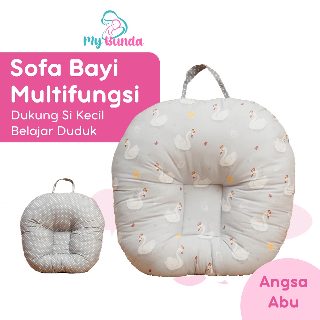 Sopa Bayi Bantal Sofa Bayi Multifungsi Sofa Baby Newborn untuk Sofa Duduk Bayi Jenis Sofa Bayi Jumbo Kasur Sofa Bayi New Born Kursi Sofa Bayi Belajar Duduk Cocok untuk Kado Lahiran - Motif SF01