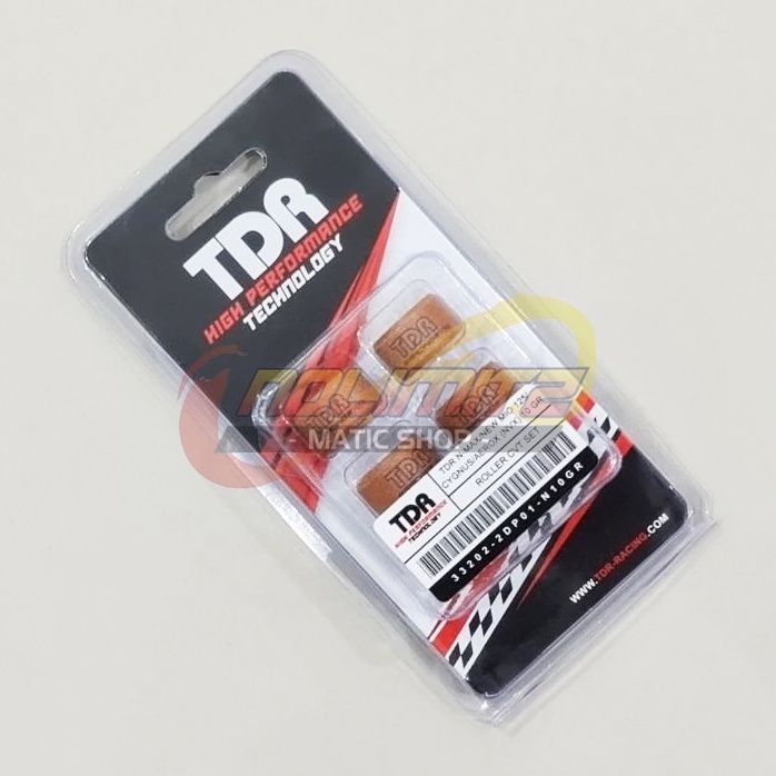 Roller TDR Racing 10 gr NMAX Aerox 155 Lexi Xeon Mio M3 GT Fino Fazzio