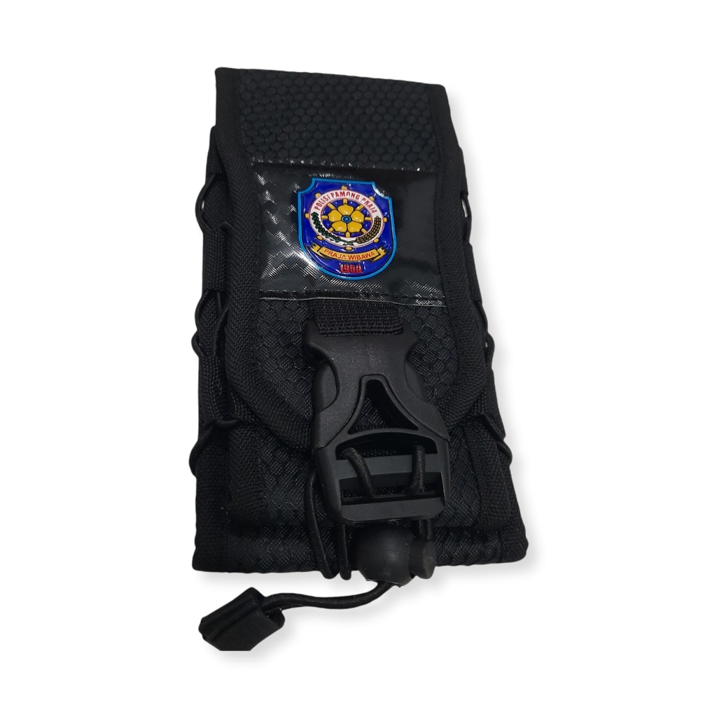 Sarung HP Krem/gurun / Hitam Satpol PP Cordura