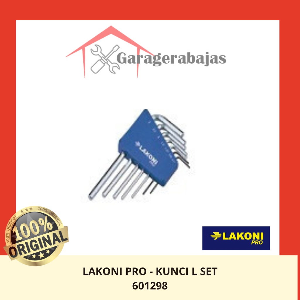JETJO TOOLS - Kunci L Set Elektronik 7Pcs 601298 / LAKONI PRO