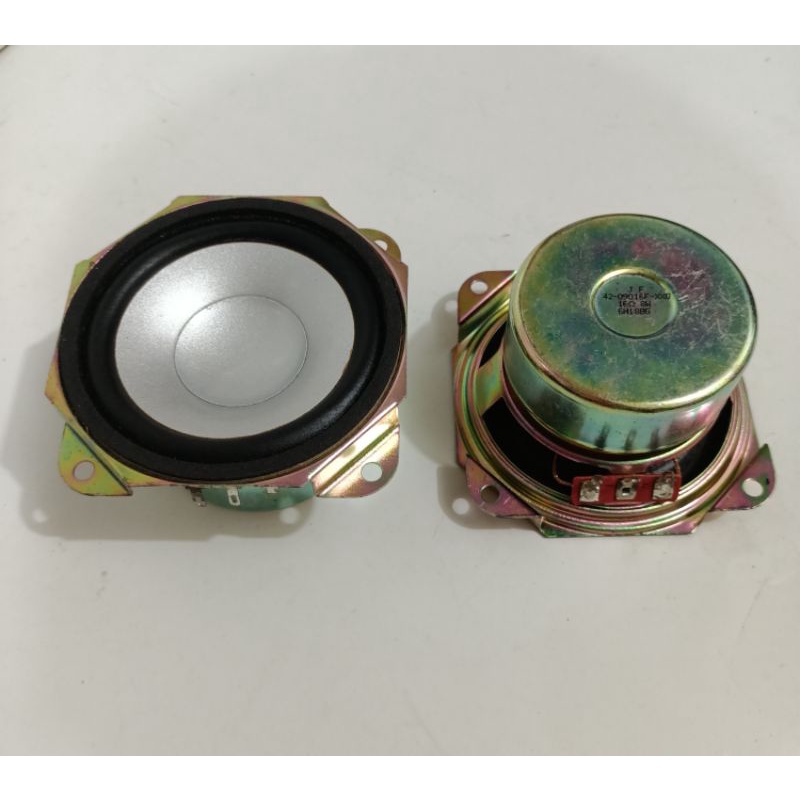 speaker 3, 5 inch 8watts woofer 3,5 inch sepasang