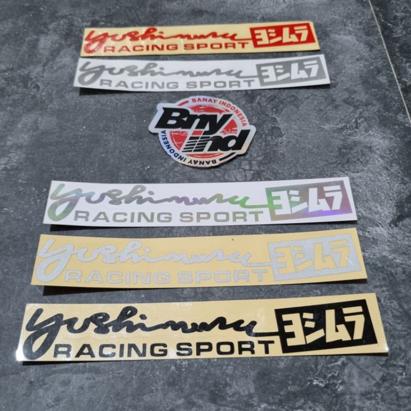 STICKER STIKER YOSHIMURA RACING SPORT CUTTING