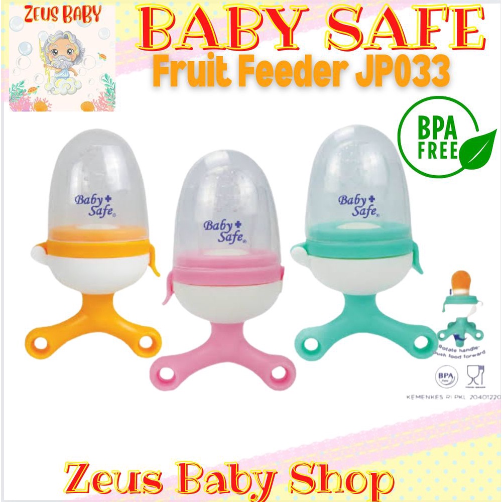 Baby Safe Fruit Feeder JP033 Empeng Dot Buah Bayi - empeng buah