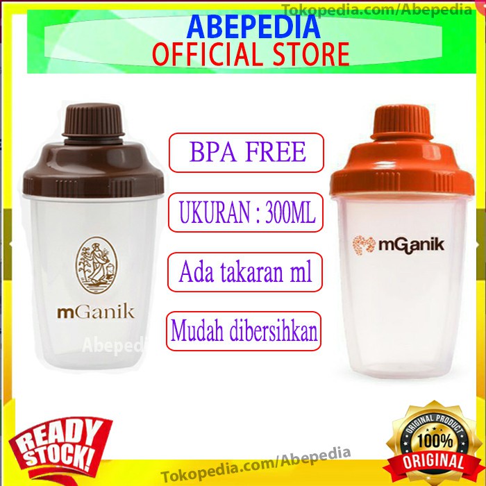 (BISA COD) Shaker Mganik Multigrain Metafiber 300ml 300 ml