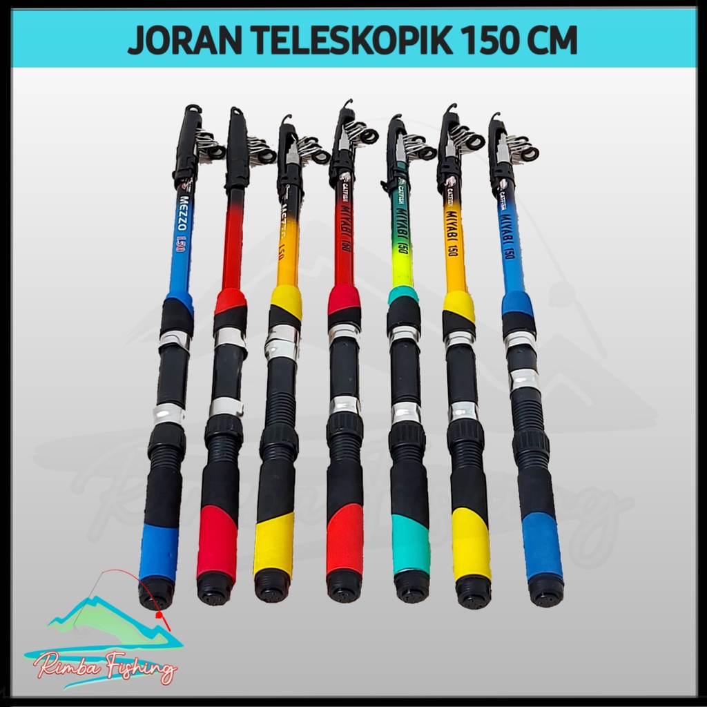 Joran Pancing Teleskopik Murah Kuat 150 CM