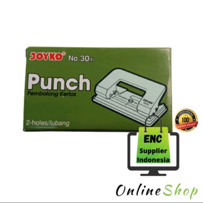 

Wow Joyko Punch No. 30Xl Pembolong Kertas 30 Xl Asli Per Pcs Hemat