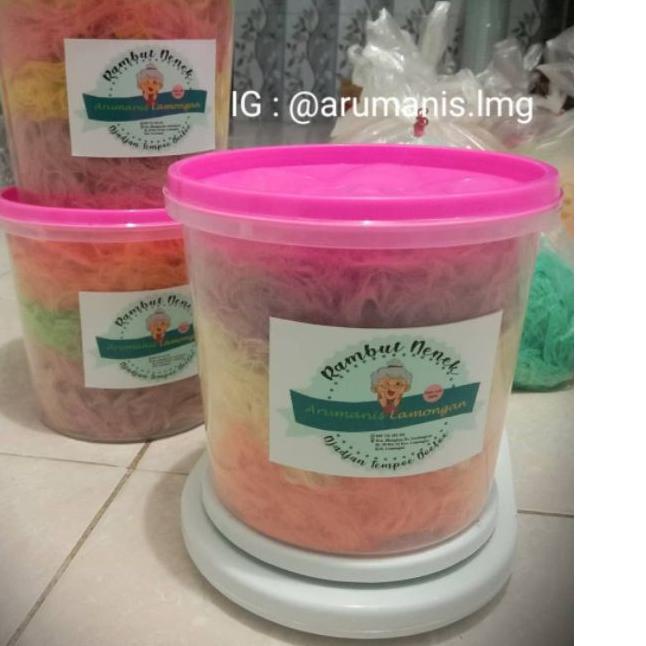 

Diskon✔️Arumanis / rambut nenek / Arbanat Kemasan Toples 500 gr (1/2kg)|RA6