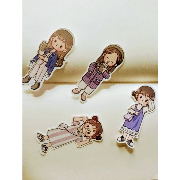 

RANDOM STICKER OOTD KARAKTER BOY/GIRL, STIKER LUCU, STIKER KAWAII.
