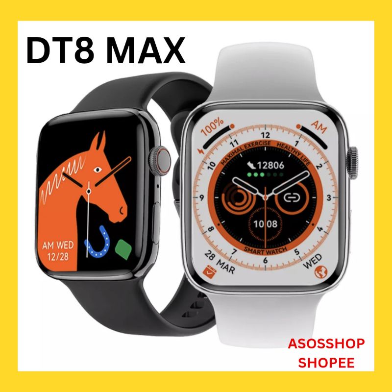 IWO DT8 MAX SMARTWATCH NFC GAME ALWAYS ON DISPLAY ORIGINAL