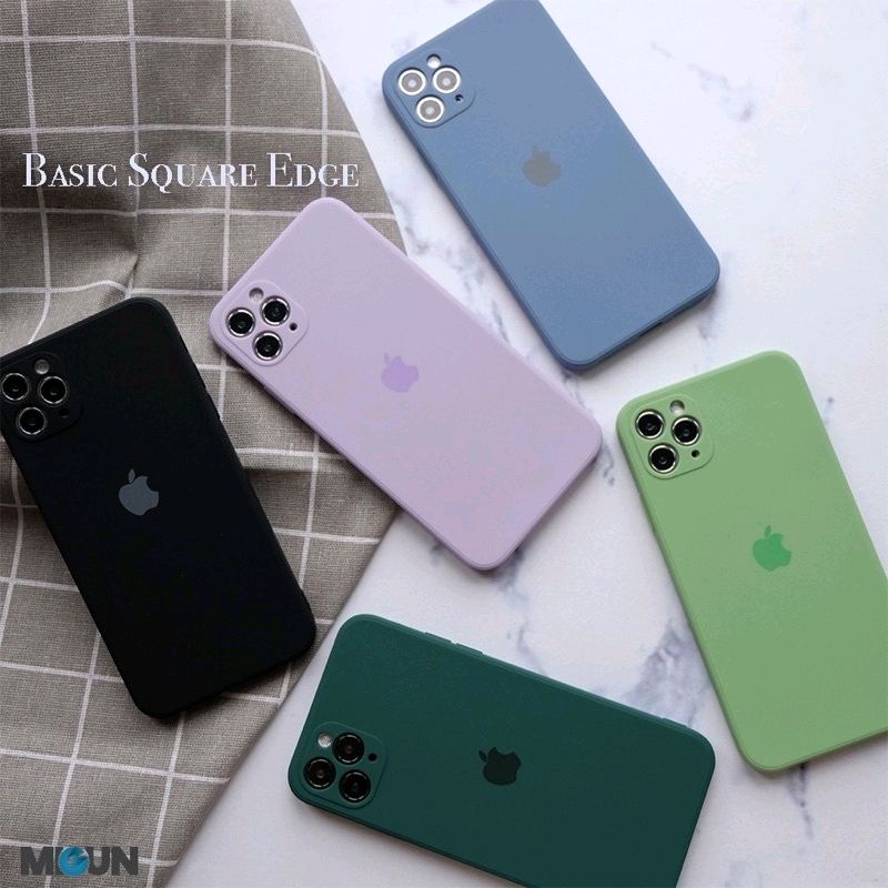 Square Edge Silicone Case for iPhone 14 14PLUS 14PRO 14PROMAX