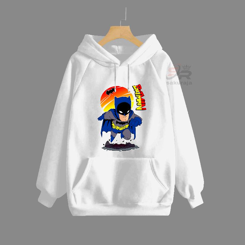 sweater hoodie anak karakter superhero hero/umur 3-17 tahun