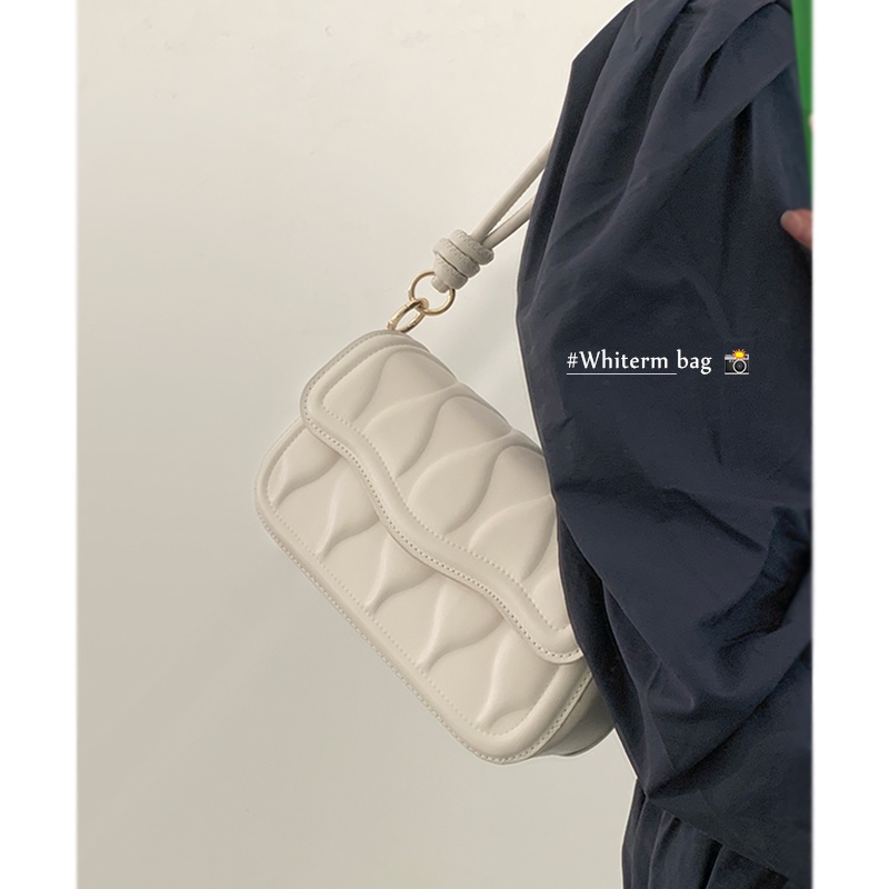 Suhao high-end niche tas ketiak wanita musim panas 2022 fashion trendi baru timbul tas kotak kecil all-match messenger bag