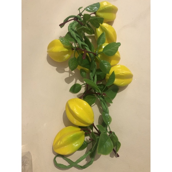 buah imitasi belimbing