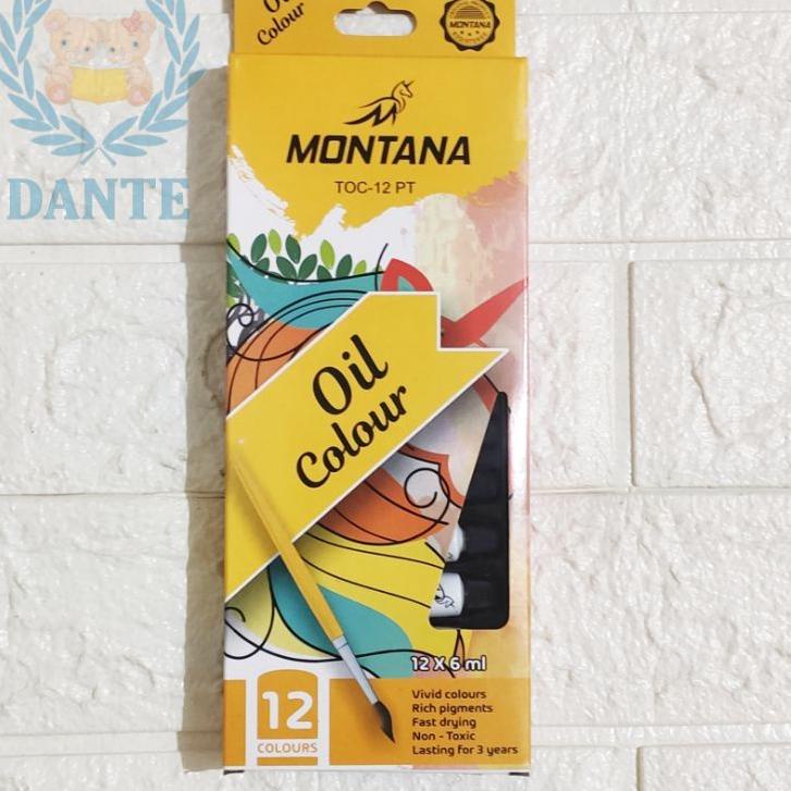 

Super Populer CAT MINYAK Oil Colour V-Tro 12 Warna