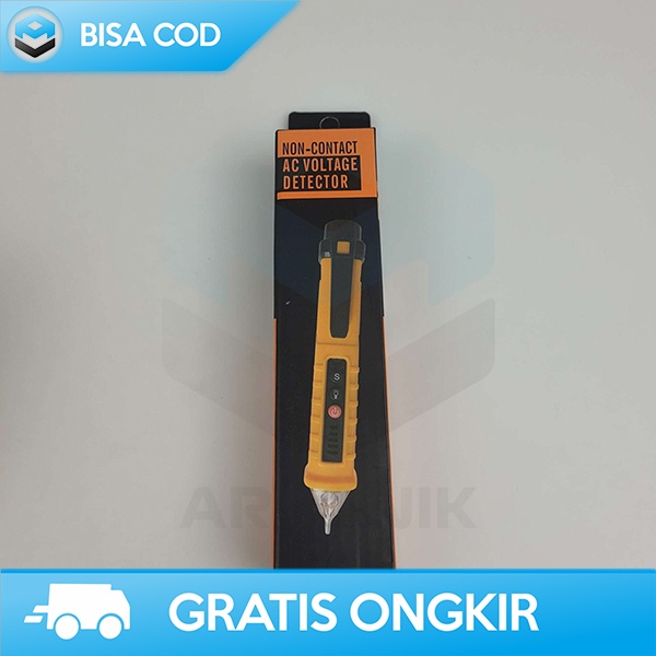 TESPEN LISTRIK VOLTAGE DETECTOR ANENG NON TOUCH 1000V NCV FLASHLIGHT