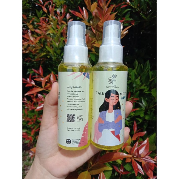 FACE MIST SAFRON / FACEMIST SAFRON BY MUTBER 100 ML BPOM
