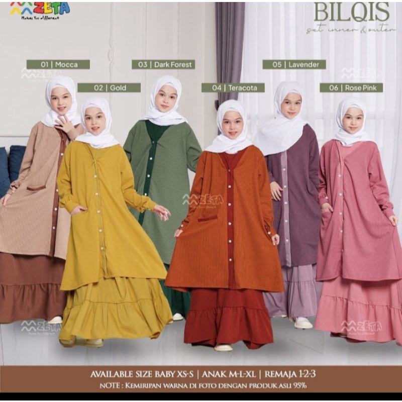 Bilqis Series By Zeta Outfit