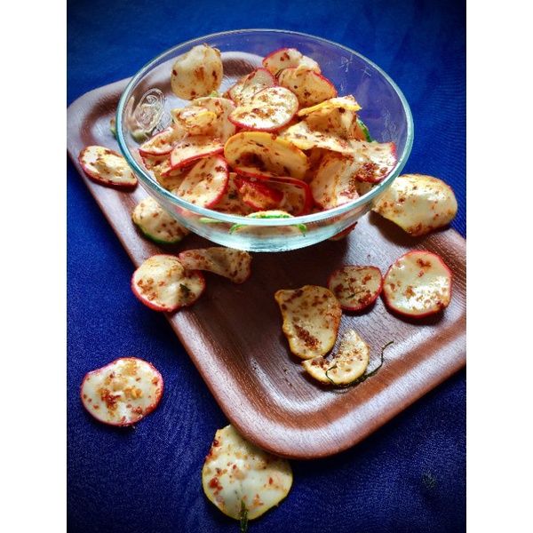 

Krupuk Seblak Daun Jeruk 500gram/ 1/2kg