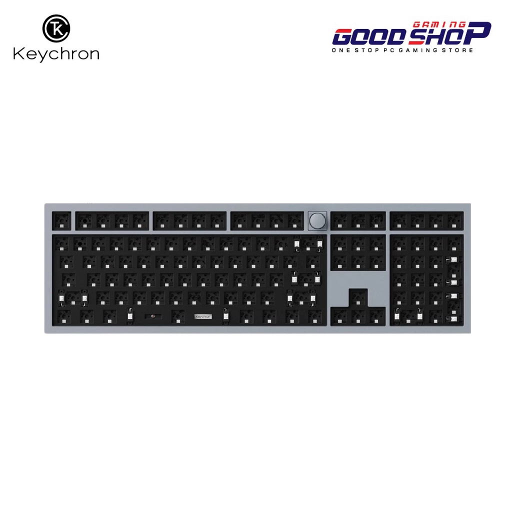 Keychron Q6 QMK 100% BAREBONE Knob Version Custom Mechanical Keyboard