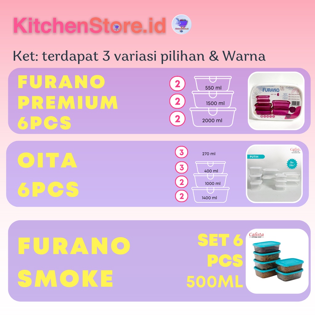 TOPLES KOTAK SET PLASTIK PREMIUM CALISTA BOX KOTAK PENYIMPANAN BUMBU PLASTIK KULKAS SERBAGUNA SET FOOD CONTAINER/ FOOD STORAGE/ KOTAK PLASTIK SET/ TOPLES SAYUR/ TOPLES KUE/ TEMPAT PENYIMPANAN KULKAS SET/ TOPLES PROMO/ TOPLES IKAN SET