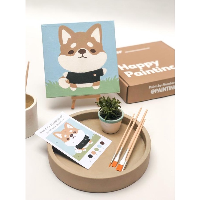 

PROMO Painting kit by number FUKU X Paintinc ID