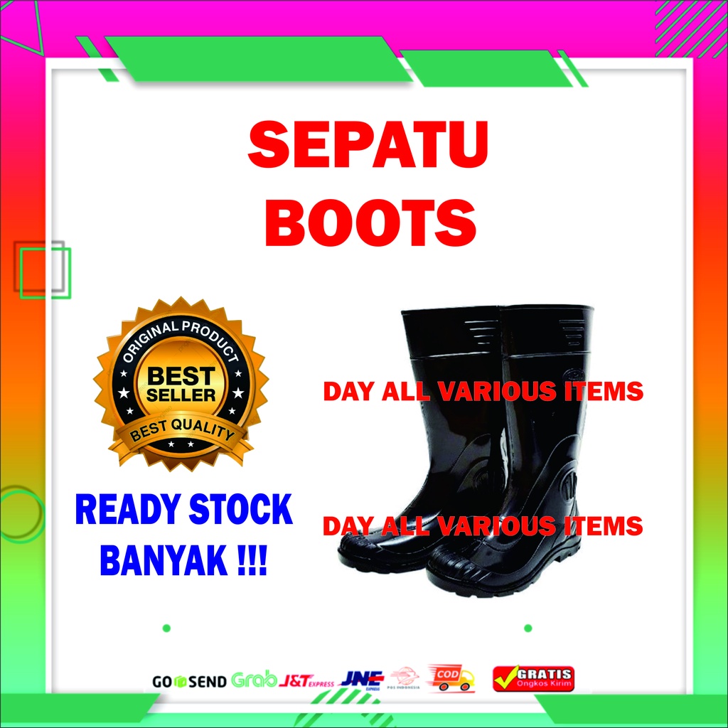 SEPATU BOOTS MURAH KUALITAS PREMIUM