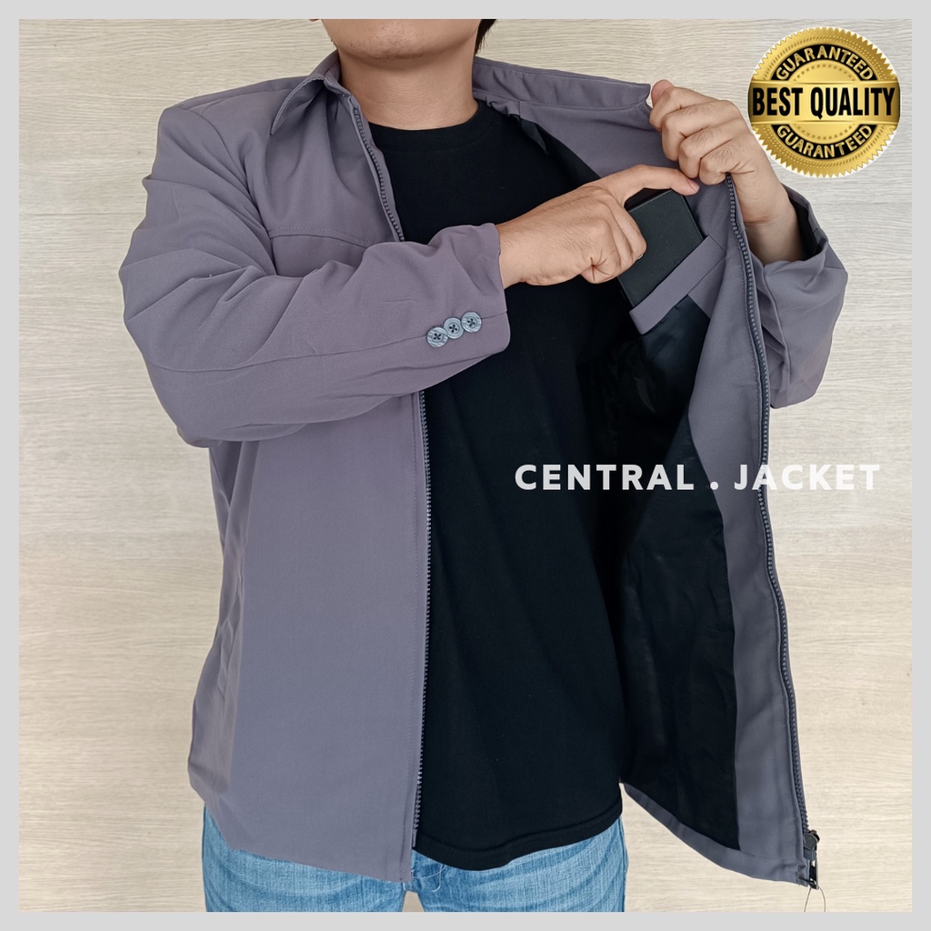 JAKET SEMI JAS  PRIA HIGHTWIST  - SEMI JAS FORMAL PRIA - JASKET PRIA KANTOR