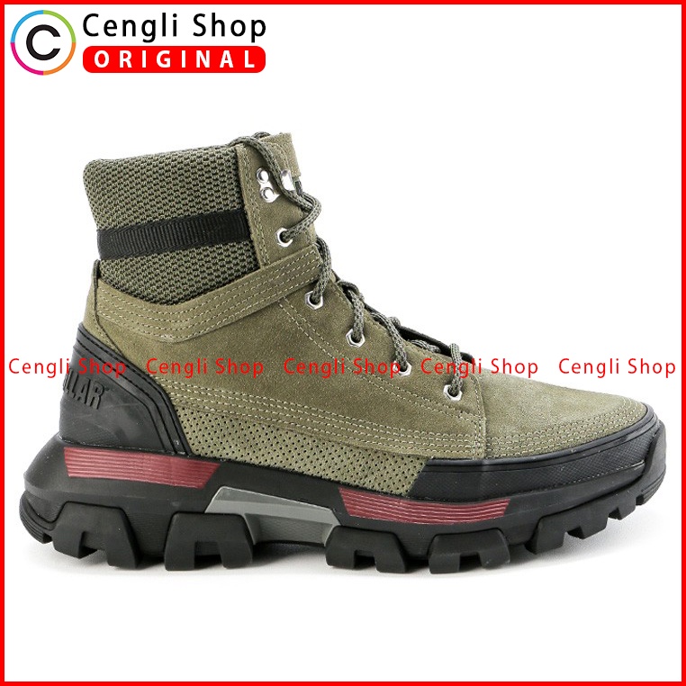 SEPATU CATERPILLAR CASUAL ORIGINAL BOOT PRIA KULIT ASLI ORI CAT-G7