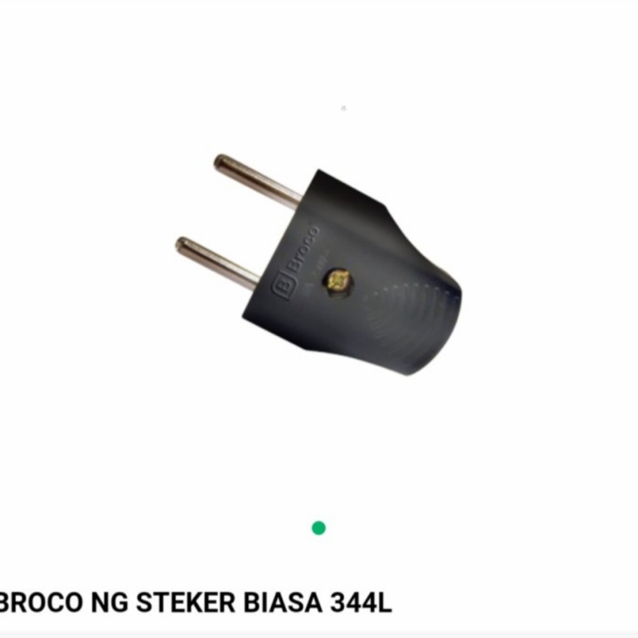 Broco 344L (B) Steker /colokan gepeng