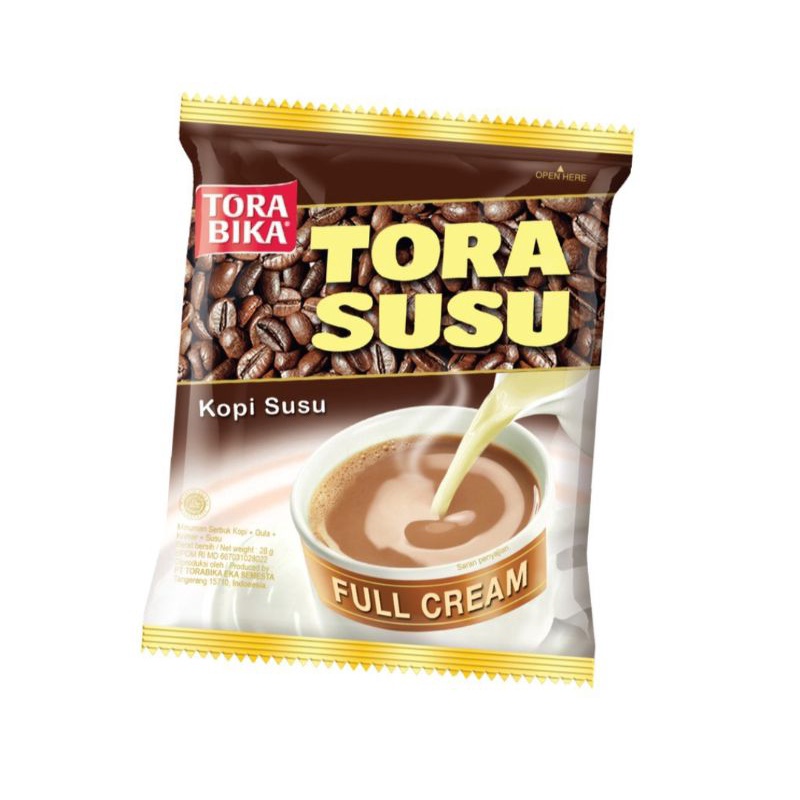 

kopi torabika susu 1 rcg 31gr@10 sachet