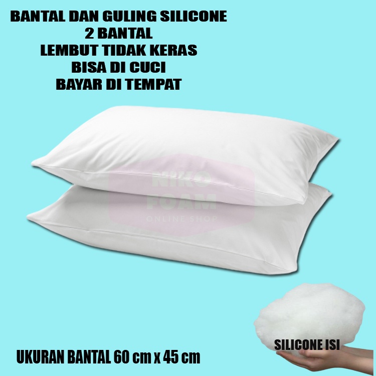 Bantal Tidur Silicon Microfiber