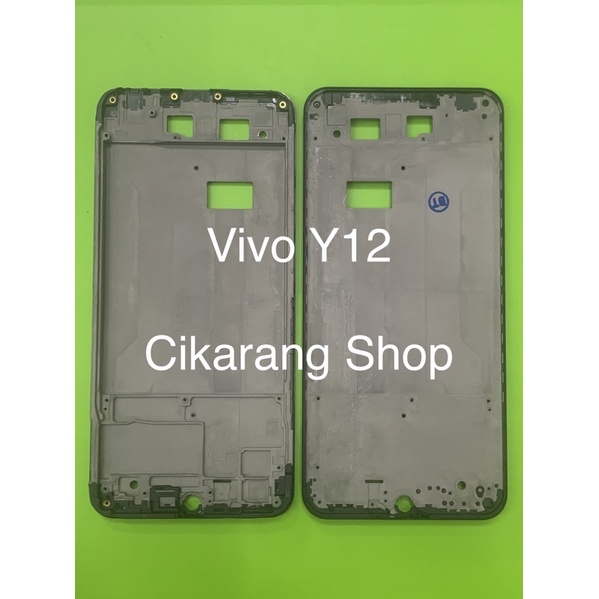 MIDDLE FRAME LCD TULANG TENGAH VIVO Y12 BLACK