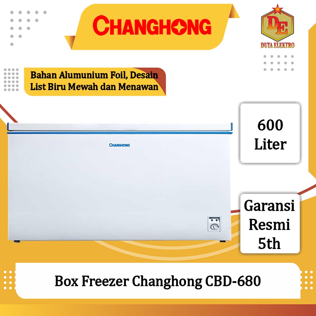 Box Freezer 600 Liter Changhong CBD-680