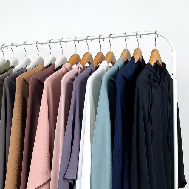 Jilbab Bergo Maryam Crinkle Air Flow L