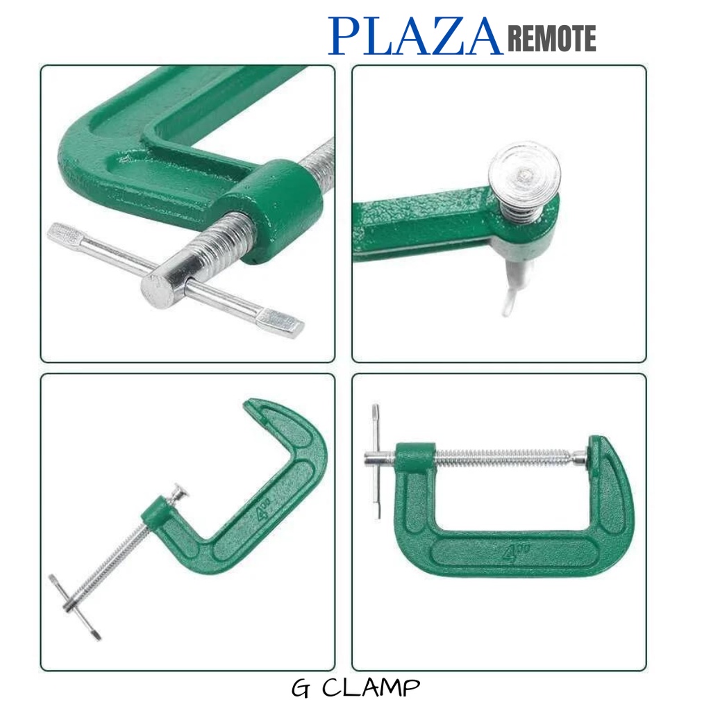 C / G CLAMP 2 - 6 INCH VISE CLAMP PENJEPIT MEJA BAHAN BESI BISA DI LAS