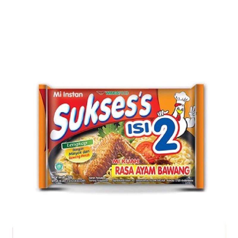 

Suksess Mie Goreng Rasa Ayam Bawang Isi 2 115G