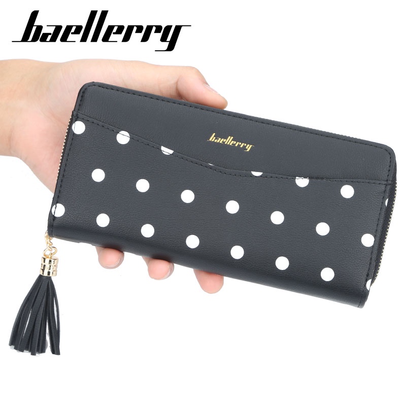 BAELLERRY N5520 Dompet Wanita Panjang Bahan Kulit PU Leather Premium WATCHKITE WKOS