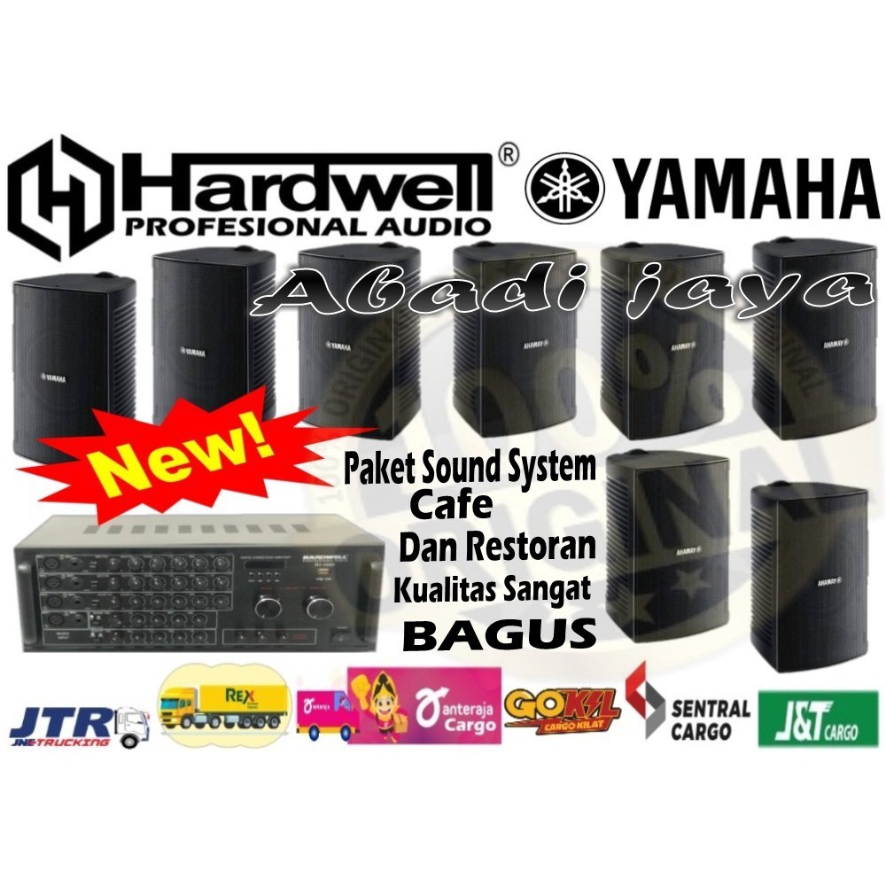 paket sound system cafe restoran yamaha vs6 8bh hardwell rv3000