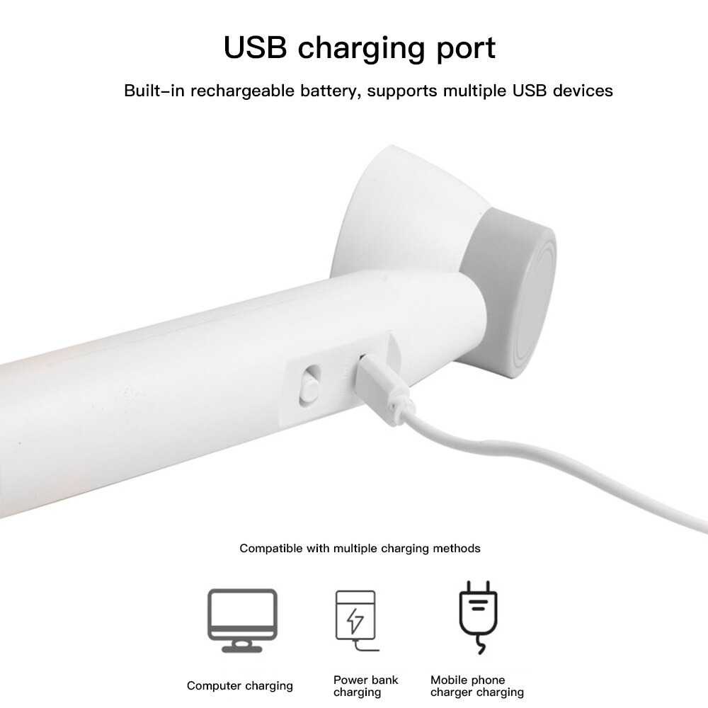 VEVICE Lampu LED Induction Sensor USB Rechargeable - LT1003 ( Al-Yusi )