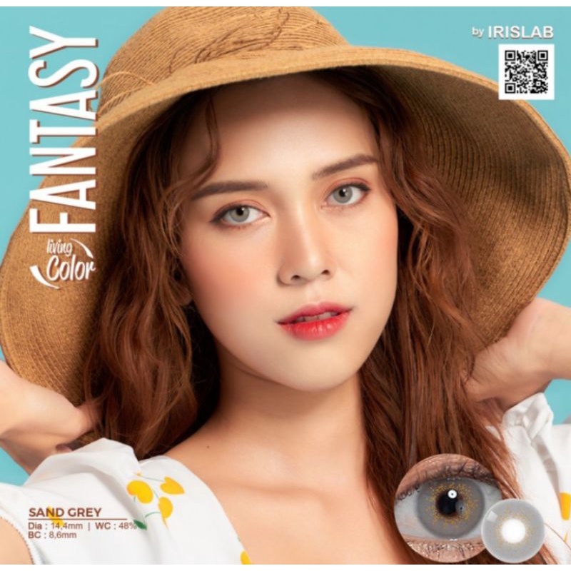 Fantasy Living Color Softlens Warna Ukuran Normal Sampai -2.50