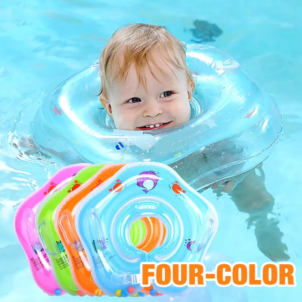 [XOQ] PELAMPUNG LEHER BAYI BABY / BAN RENANG LEHER / PELAMPUNG BAYI / PELAMPUNG LEHER / NECK RING BABY SWIM