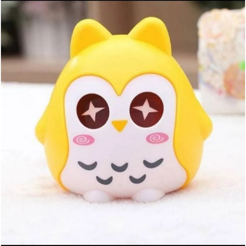 PAKET MELUKIS PATUNG CELENGAN / MELUKIS GYPSUM KARAKTER OWL