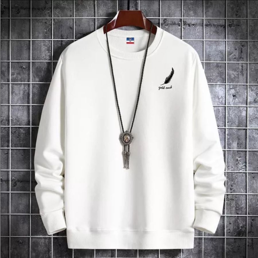 Sweater Crewneck pria/wanita GOOD termurah /bahan fleece lembut dan tebal Suwiter Sewiter Sweter Swater Suiter Switer Switter Jaket Distro Keren Terbaru Kekinian Remaja Dewasa Anime Korea-motif 13