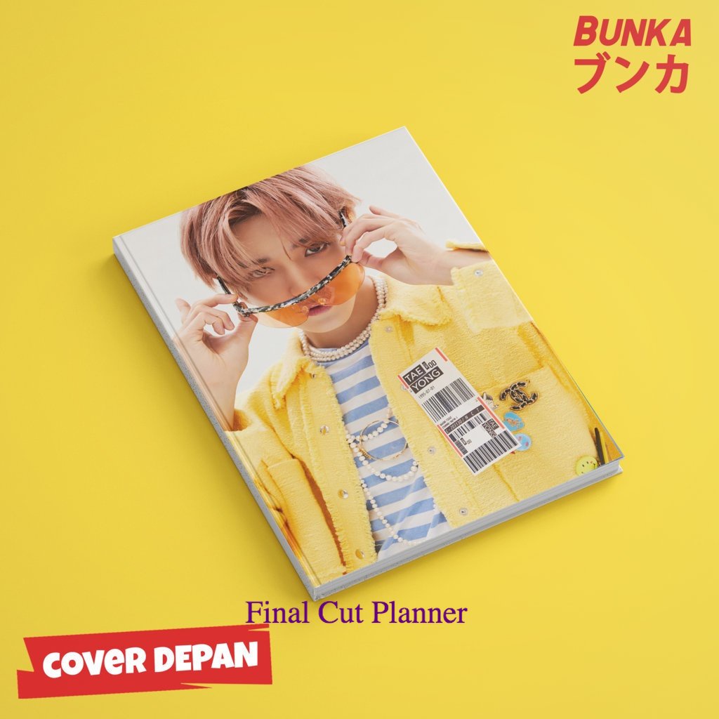 

buku tulis polos/bergaris KPOP NCT Resonance Taeyoung Hardcover A5 Buku Tulis Catatan Notes Agenda Planner Jurnal