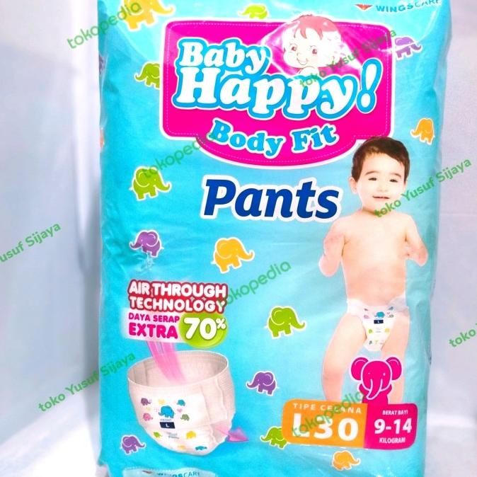 pampers baby happy L 30 68-tokoyusufsijaya Diminati Banget