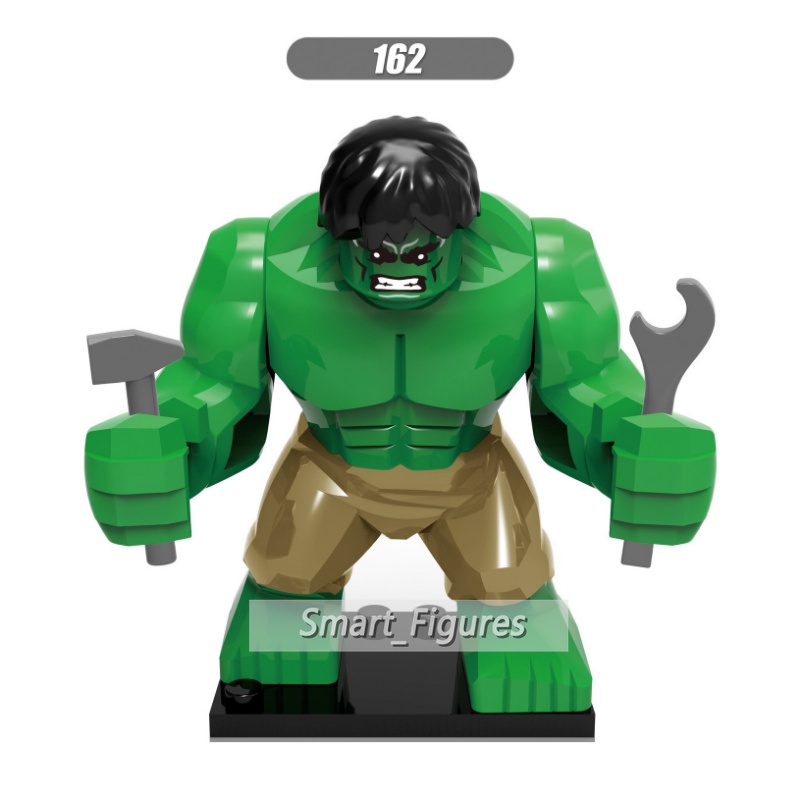 Hulk Minifigures Korg Thanos Killer Croc Dr Lizard Action Figure Marvel Ukuran Mini 8cm Untuk Koleksi